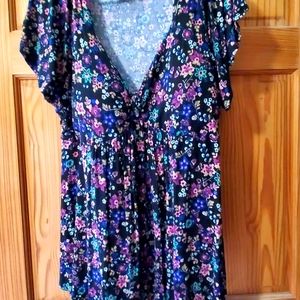 American Rag Knit Babydoll Top